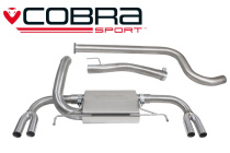 Opel Astra J VXR 12- Catback Sportavgassystem (Ej Ljuddämpat) Cobra Sport